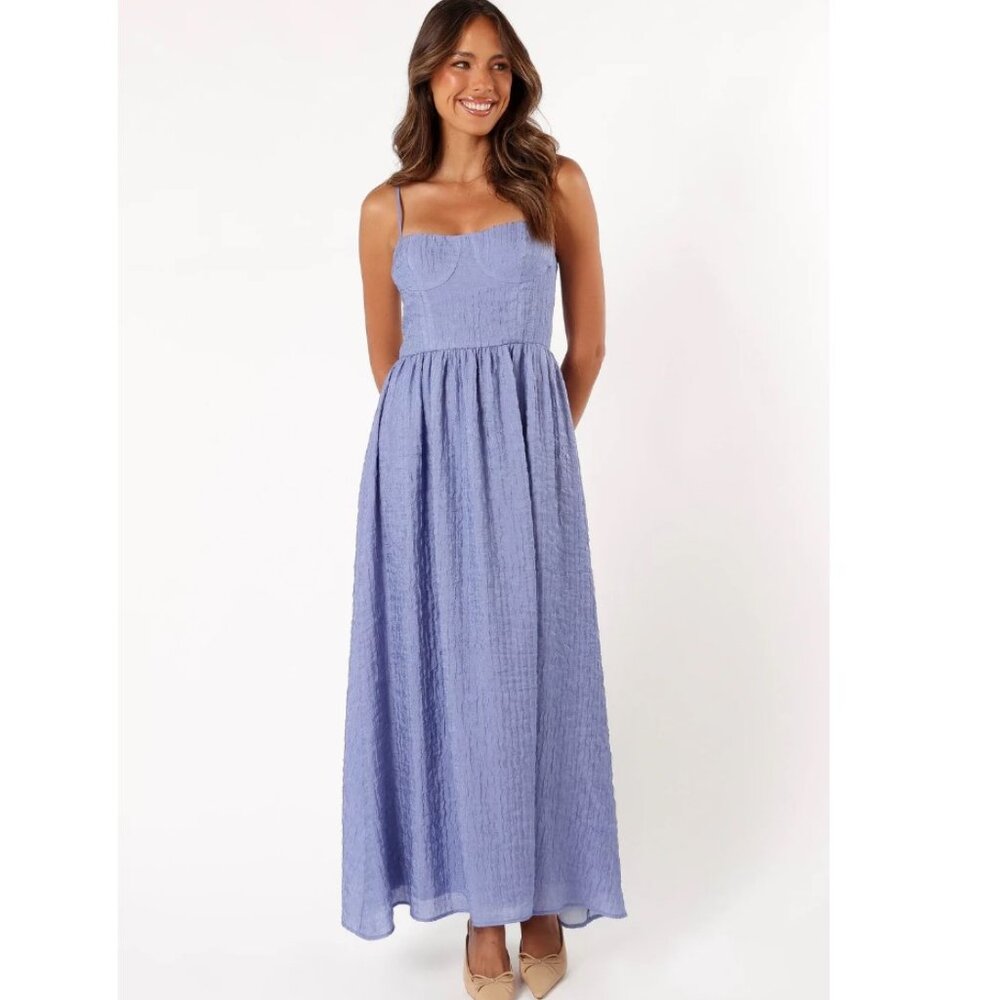 NWT- Petal and Pup Logan Maxi Dress in Purple